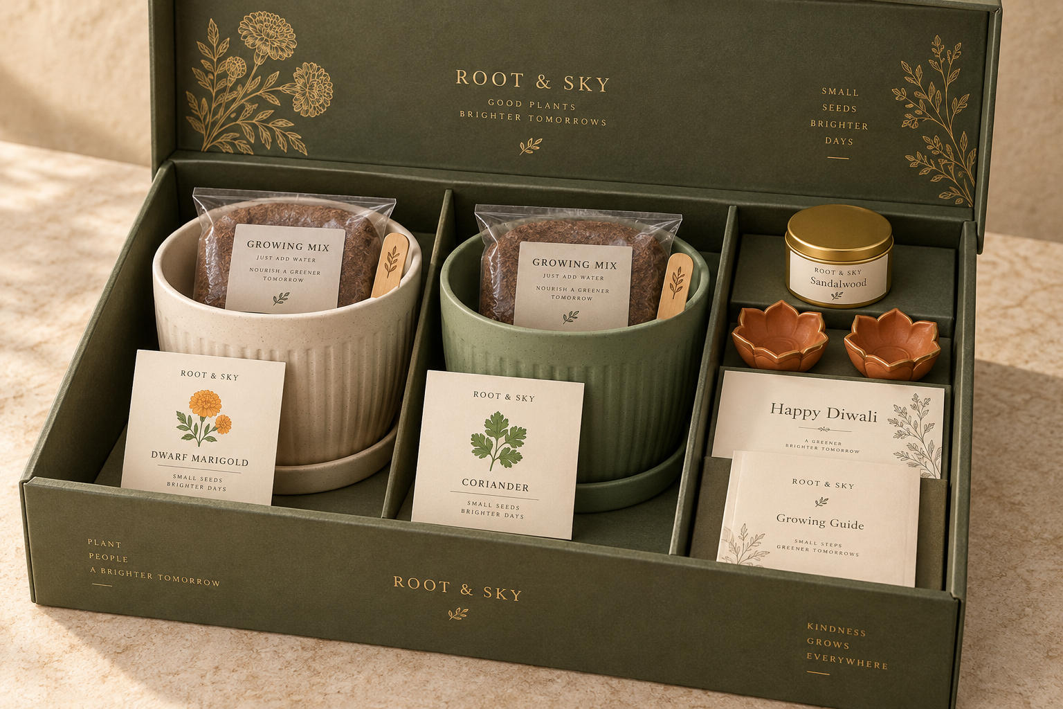 A Little Joy, a two-variety seed gift kit